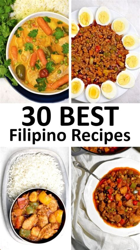 The 30 BEST Filipino Recipes .